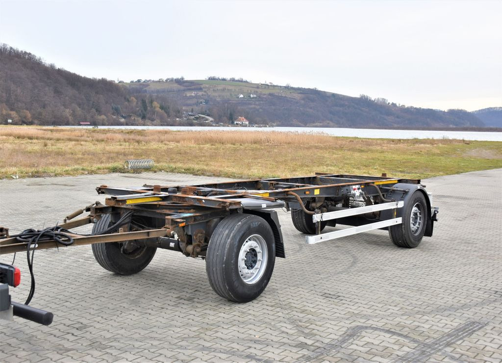 Schmitz Cargobull Anhänger 6,90m * TOPZUSTAND ! - Reboque chassi: foto 3 Schmitz Cargobull Anhänger 6,90m * TOPZUSTAND ! - Reboque chassi: foto 3