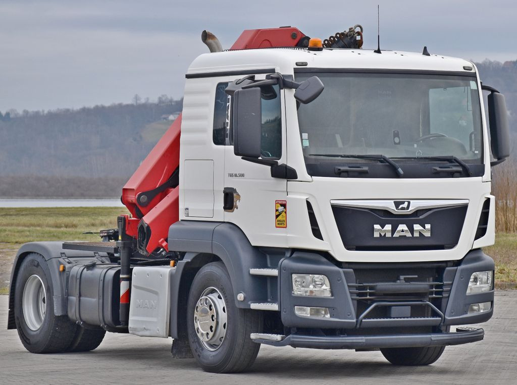 MAN TGS 18.500 Sattelzugmaschine + KRAN/FUNK - Tractor: foto 4 MAN TGS 18.500 Sattelzugmaschine + KRAN/FUNK - Tractor: foto 4