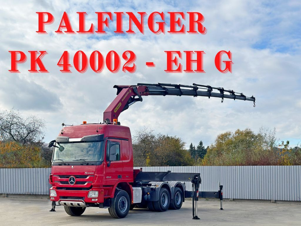 Mercedes-Benz ACTROS 2646 * PK 40002 - EH G + FUNK / 6x4 * TOP - Tractor: foto 1 Mercedes-Benz ACTROS 2646 * PK 40002 - EH G + FUNK / 6x4 * TOP - Tractor: foto 1