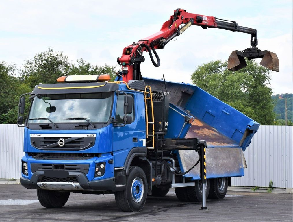 Volvo FMX 370 Kipper 4,90m *EPSILON Q150Z/FUNK*6x4 - Camião grua, Camião basculante: foto 3 Volvo FMX 370 Kipper 4,90m *EPSILON Q150Z/FUNK*6x4 - Camião grua, Camião basculante: foto 3