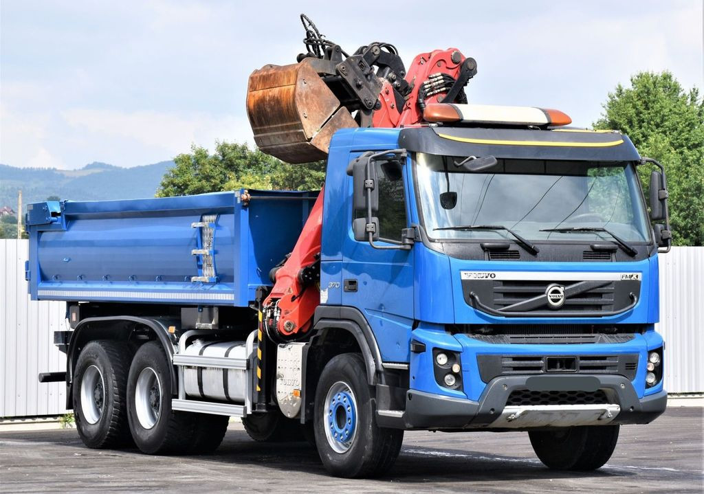 Volvo FMX 370 Kipper 4,90m *EPSILON Q150Z/FUNK*6x4 - Camião grua, Camião basculante: foto 4 Volvo FMX 370 Kipper 4,90m *EPSILON Q150Z/FUNK*6x4 - Camião grua, Camião basculante: foto 4