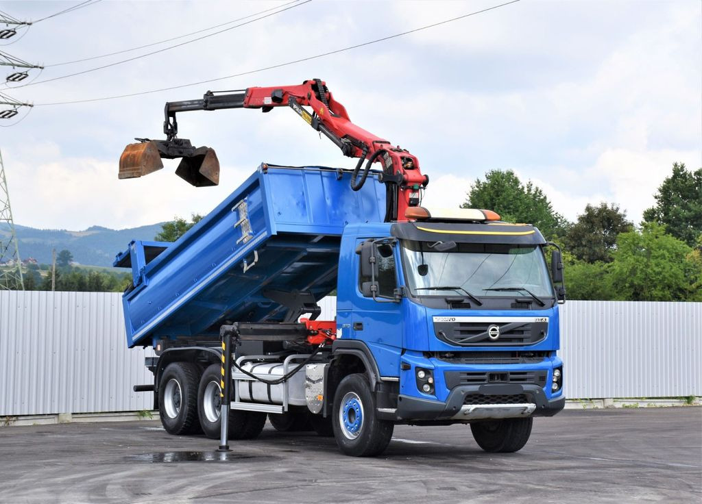 Volvo FMX 370 Kipper 4,90m *EPSILON Q150Z/FUNK*6x4 - Camião grua, Camião basculante: foto 2 Volvo FMX 370 Kipper 4,90m *EPSILON Q150Z/FUNK*6x4 - Camião grua, Camião basculante: foto 2