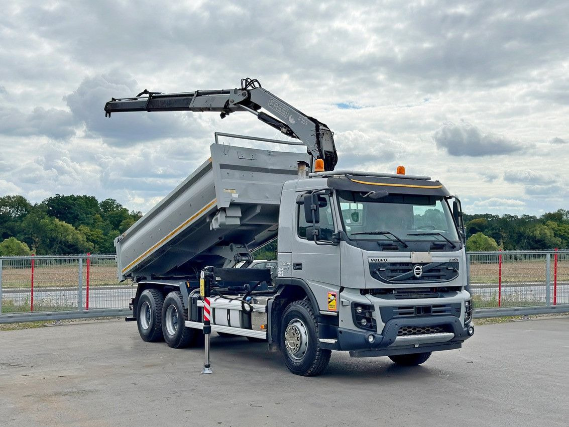 Volvo FMX 420 Kipper 5,10m *FASSI F155A.0.22+FUNK/6x4 - Camião grua: foto 2 Volvo FMX 420 Kipper 5,10m *FASSI F155A.0.22+FUNK/6x4 - Camião grua: foto 2