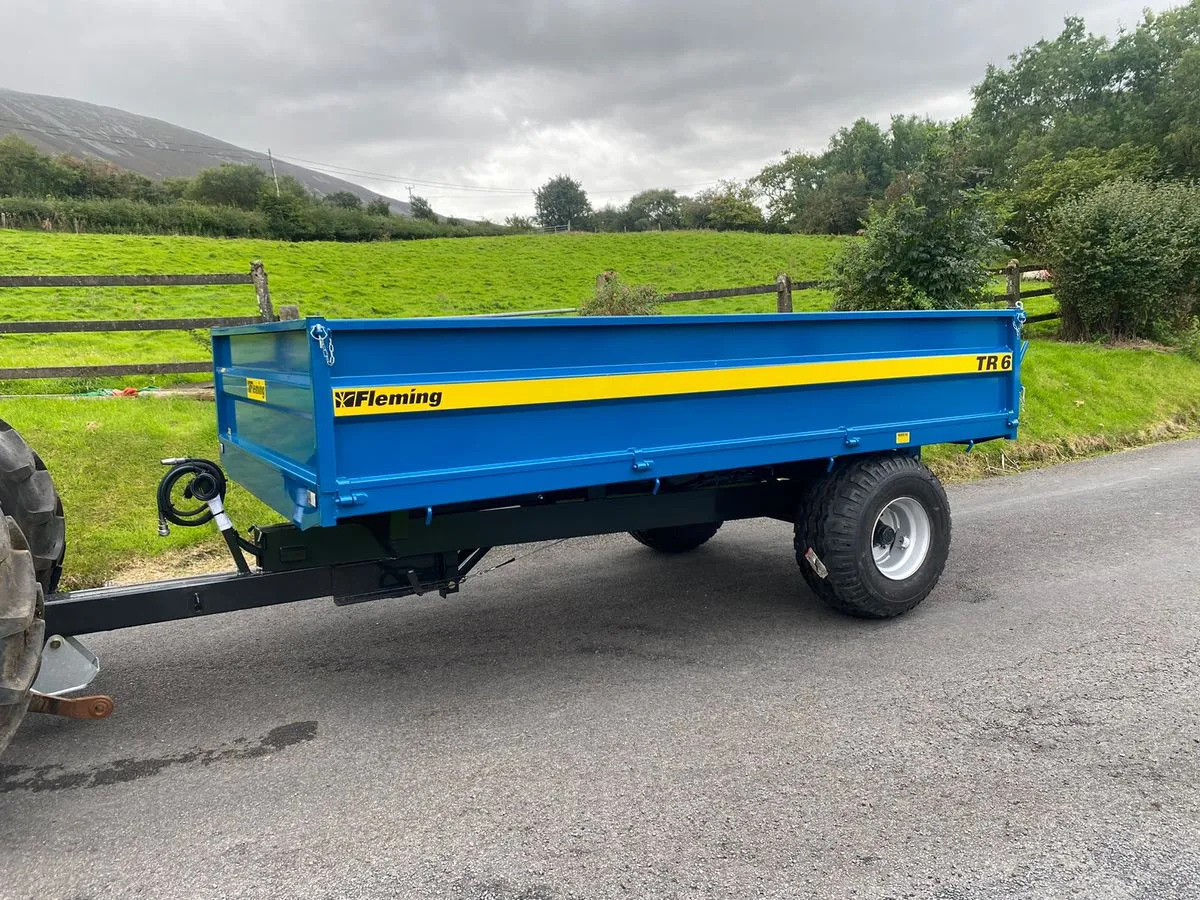 New Fleming 12X7 Tipping Trailer - Reboque basculante: foto 2 New Fleming 12X7 Tipping Trailer - Reboque basculante: foto 2