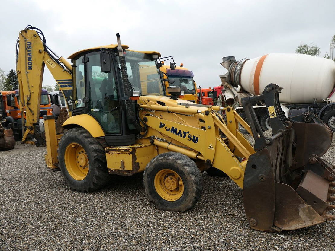 Komatsu WB 97-5 - Retroescavadeira: foto 4 Komatsu WB 97-5 - Retroescavadeira: foto 4