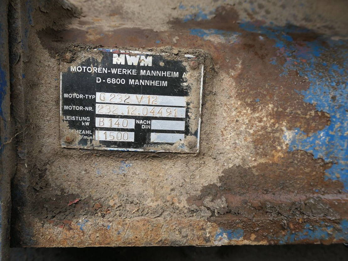MWM G232 V12 - Gerador elétrico: foto 5 MWM G232 V12 - Gerador elétrico: foto 5