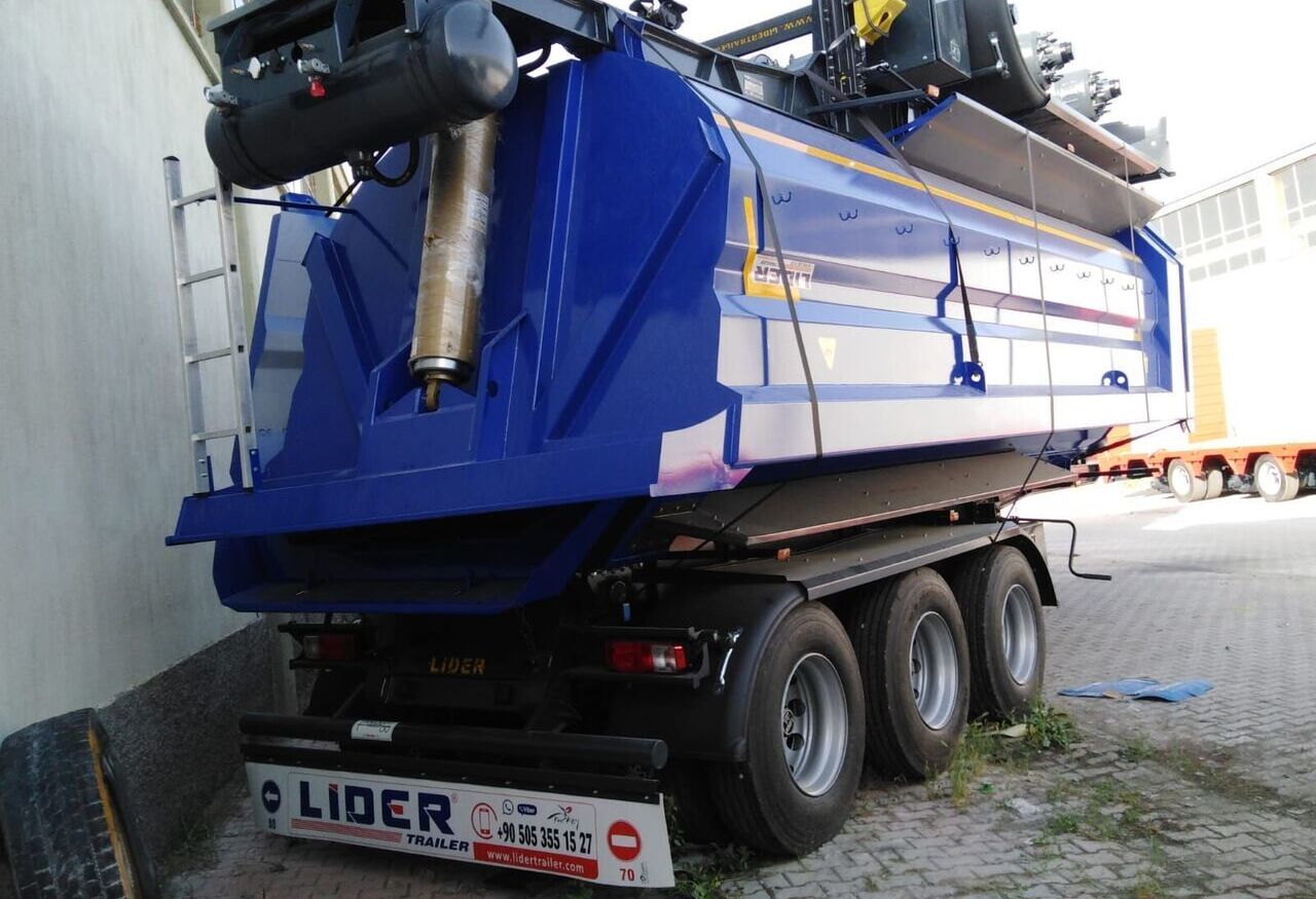 Semi-reboque basculante novo LIDER 2024 NEW READY IN STOCKS DIRECTLY FROM MANUFACTURER COMPANY AVAILABLE: foto 15