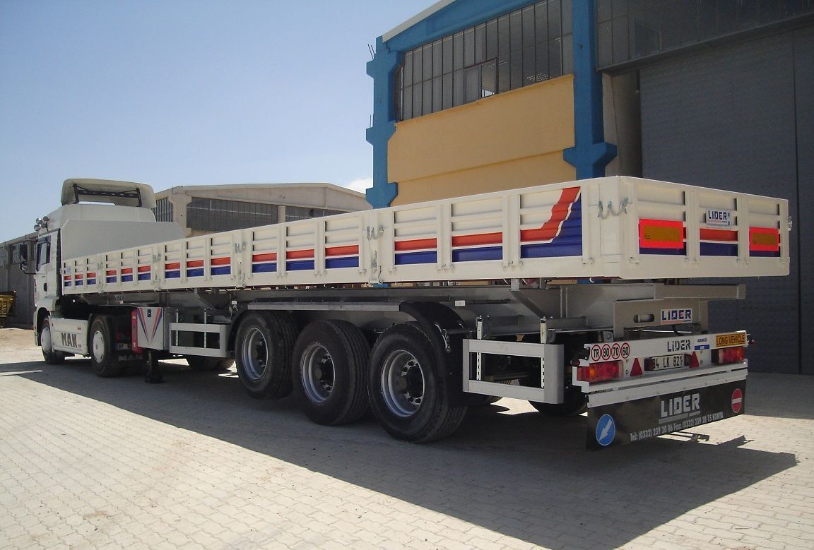 LIDER 2024 YEAR NEW TRAILER FOR SALE (MANUFACTURER COMPANY) - Reboque plataforma/ Caixa aberta: foto 2 LIDER 2024 YEAR NEW TRAILER FOR SALE (MANUFACTURER COMPANY) - Reboque plataforma/ Caixa aberta: foto 2