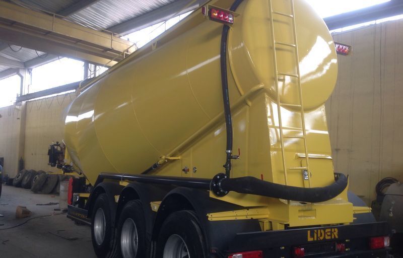 Semi-reboque cisterna para transporte de cemento novo LIDER 2025  MODEL NEW CEMENT TANKER: foto 6