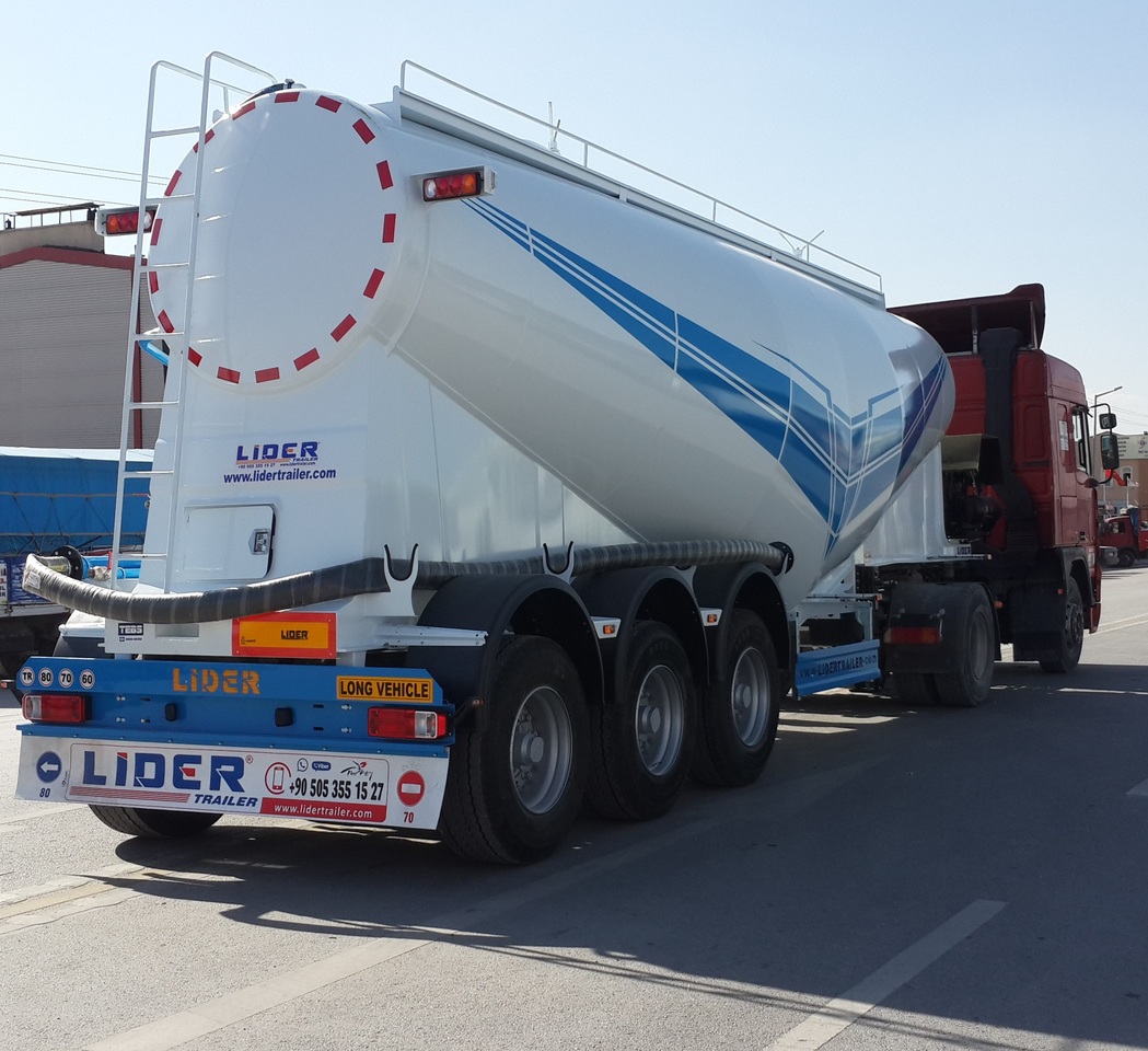 Semi-reboque cisterna para transporte de cemento novo LIDER 2025  MODEL NEW CEMENT TANKER: foto 11