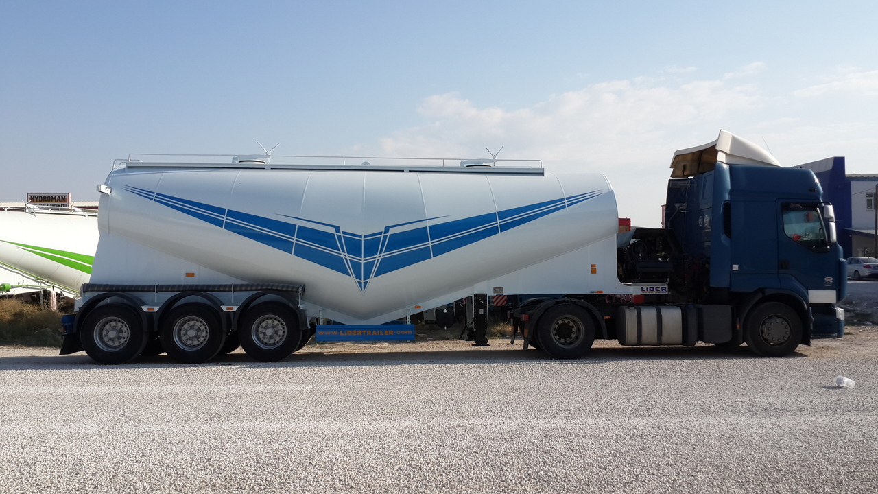 Semi-reboque cisterna para transporte de cemento novo LIDER 2025  MODEL NEW CEMENT TANKER: foto 10