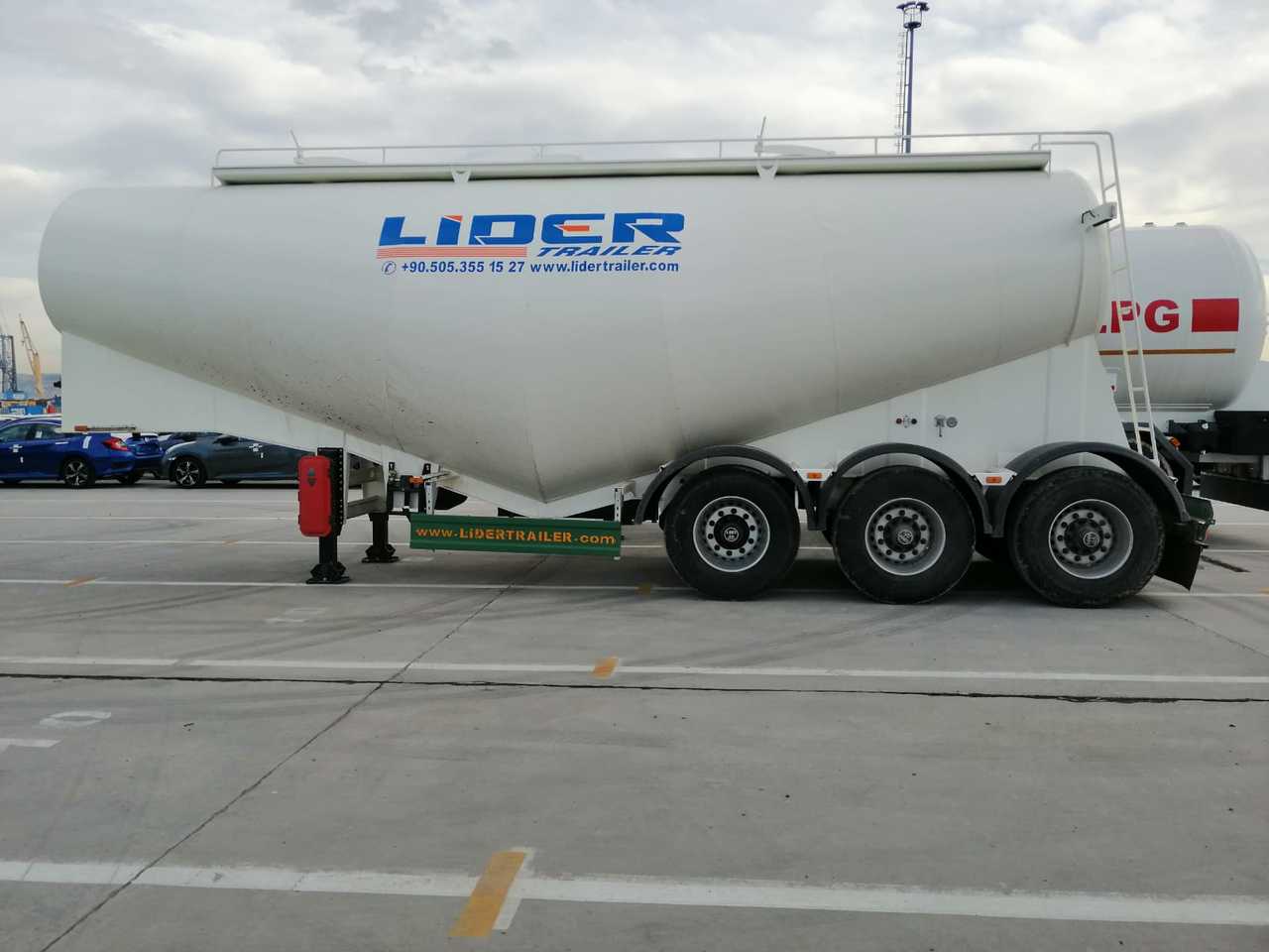 Semi-reboque cisterna para transporte de cemento novo LIDER 2025  MODEL NEW CEMENT TANKER: foto 15
