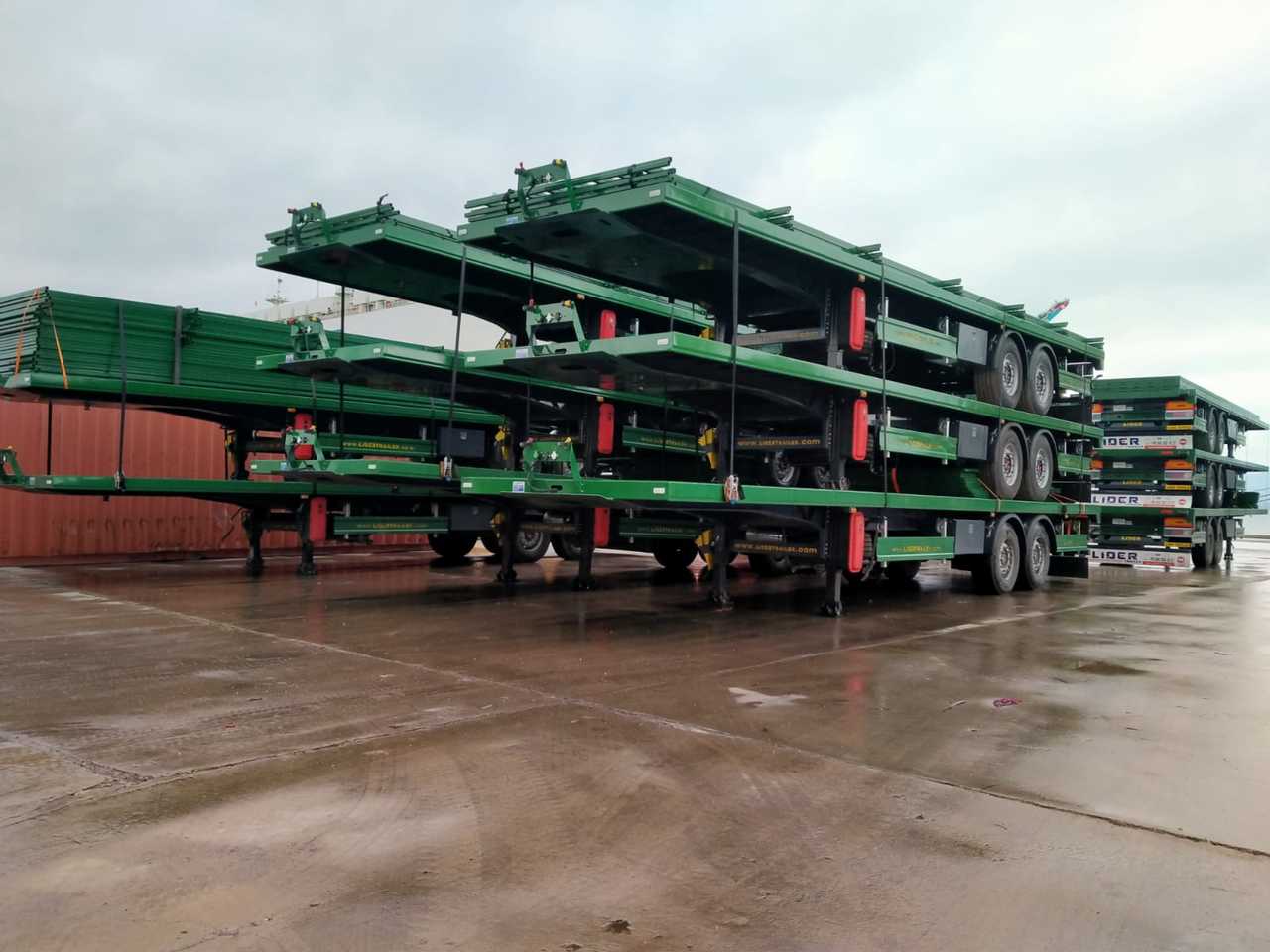 LIDER 2025 MODEL NEW DIRECTLY FROM MANUFACTURER FACTORY AVAILABLE READ - Semi-reboque transportador de contêineres/ Caixa móvel: foto 1 LIDER 2025 MODEL NEW DIRECTLY FROM MANUFACTURER FACTORY AVAILABLE READ - Semi-reboque transportador de contêineres/ Caixa móvel: foto 1