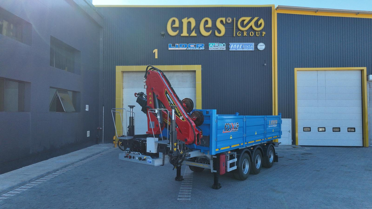 Semi-reboque basculante para transporte de madeiras novo LIDER 2025 MODELS YEAR NEW (MANUFACTURER COMPANY LIDER TRAILER & TANKER: foto 8