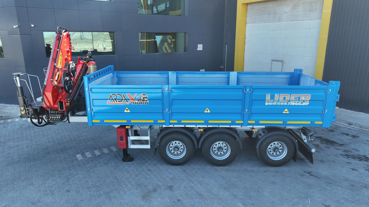 Semi-reboque basculante para transporte de madeiras novo LIDER 2025 MODELS YEAR NEW (MANUFACTURER COMPANY LIDER TRAILER & TANKER: foto 10