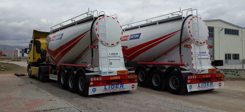 Semi-reboque cisterna para transporte de cemento novo LIDER 2025 NEW (FROM MANUFACTURER FACTORY SALE): foto 13