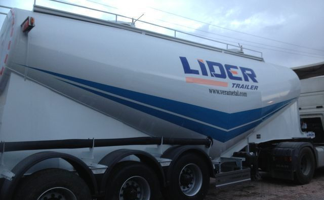Semi-reboque cisterna para transporte de cemento novo LIDER 2025 NEW (FROM MANUFACTURER FACTORY SALE): foto 6