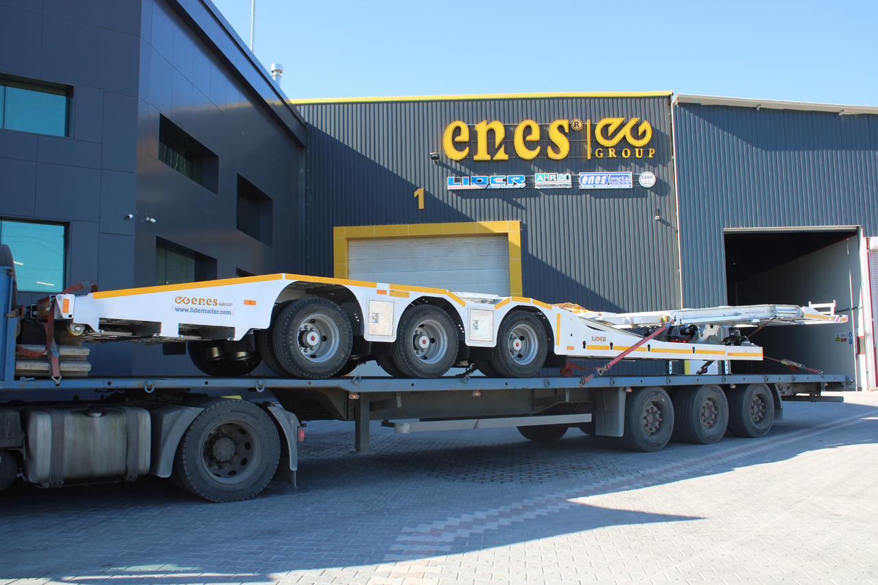 Semi-reboque transporte de veículos para transporte de máquinas pesadas novo LIDER 2025 NEW Truck and Auto Carrier: foto 7 Semi-reboque transporte de veículos para transporte de máquinas pesadas novo LIDER 2025 NEW Truck and Auto Carrier: foto 7