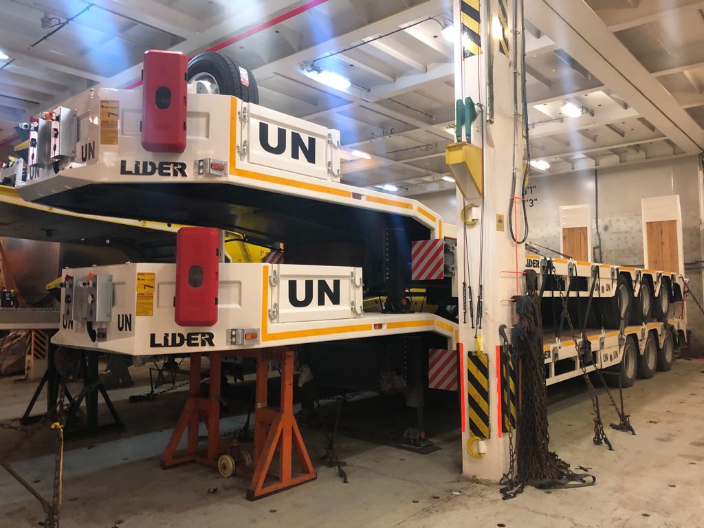 LIDER 2025 READY IN STOCK 50 TONS CAPACITY LOWBED - Semi-reboque baixa: foto 2 LIDER 2025 READY IN STOCK 50 TONS CAPACITY LOWBED - Semi-reboque baixa: foto 2