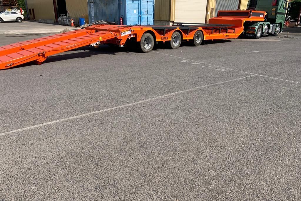 LIDER 2025 YEAR NEW LOWBED TRAILER FOR SALE (MANUFACTURER COMPANY) - Semi-reboque baixa: foto 2 LIDER 2025 YEAR NEW LOWBED TRAILER FOR SALE (MANUFACTURER COMPANY) - Semi-reboque baixa: foto 2