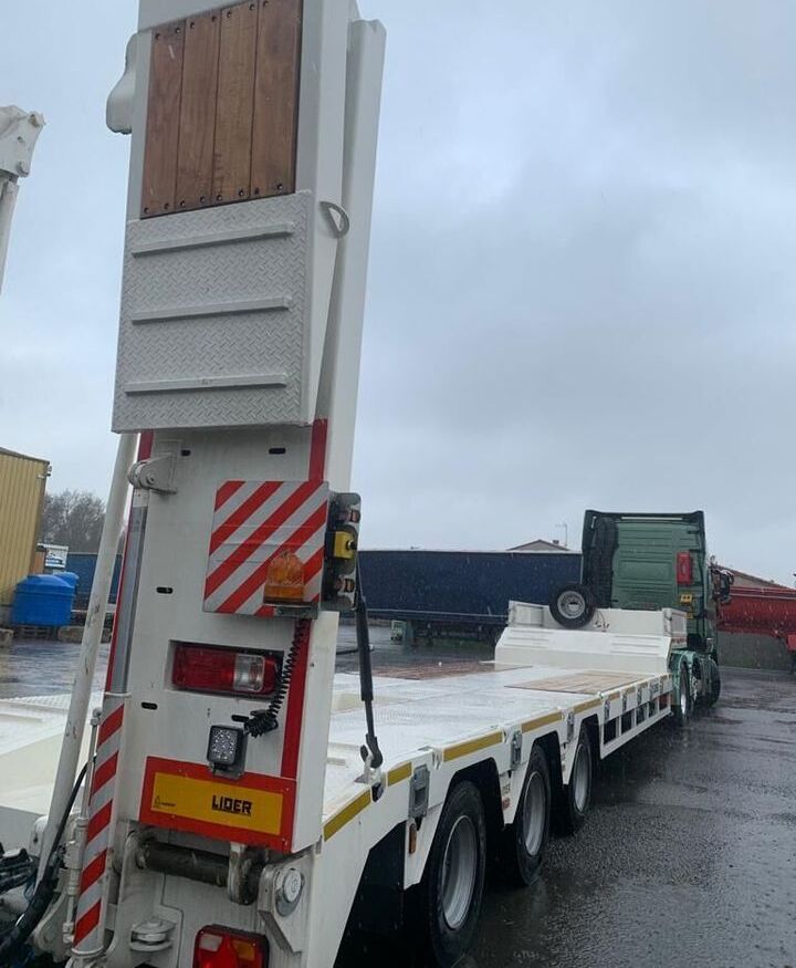 Semi-reboque baixa novo LIDER 2025 YEAR NEW LOWBED TRAILER FOR SALE (MANUFACTURER COMPANY): foto 7