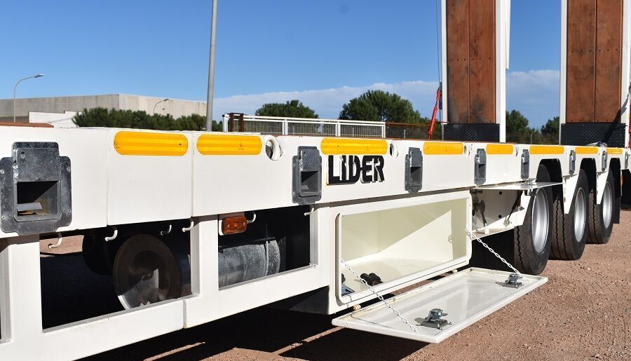 Semi-reboque baixa novo LIDER 2025 YEAR NEW LOWBED TRAILER FOR SALE (MANUFACTURER COMPANY): foto 13