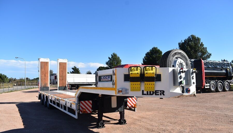 Semi-reboque baixa novo LIDER 2025 YEAR NEW LOWBED TRAILER FOR SALE (MANUFACTURER COMPANY): foto 11