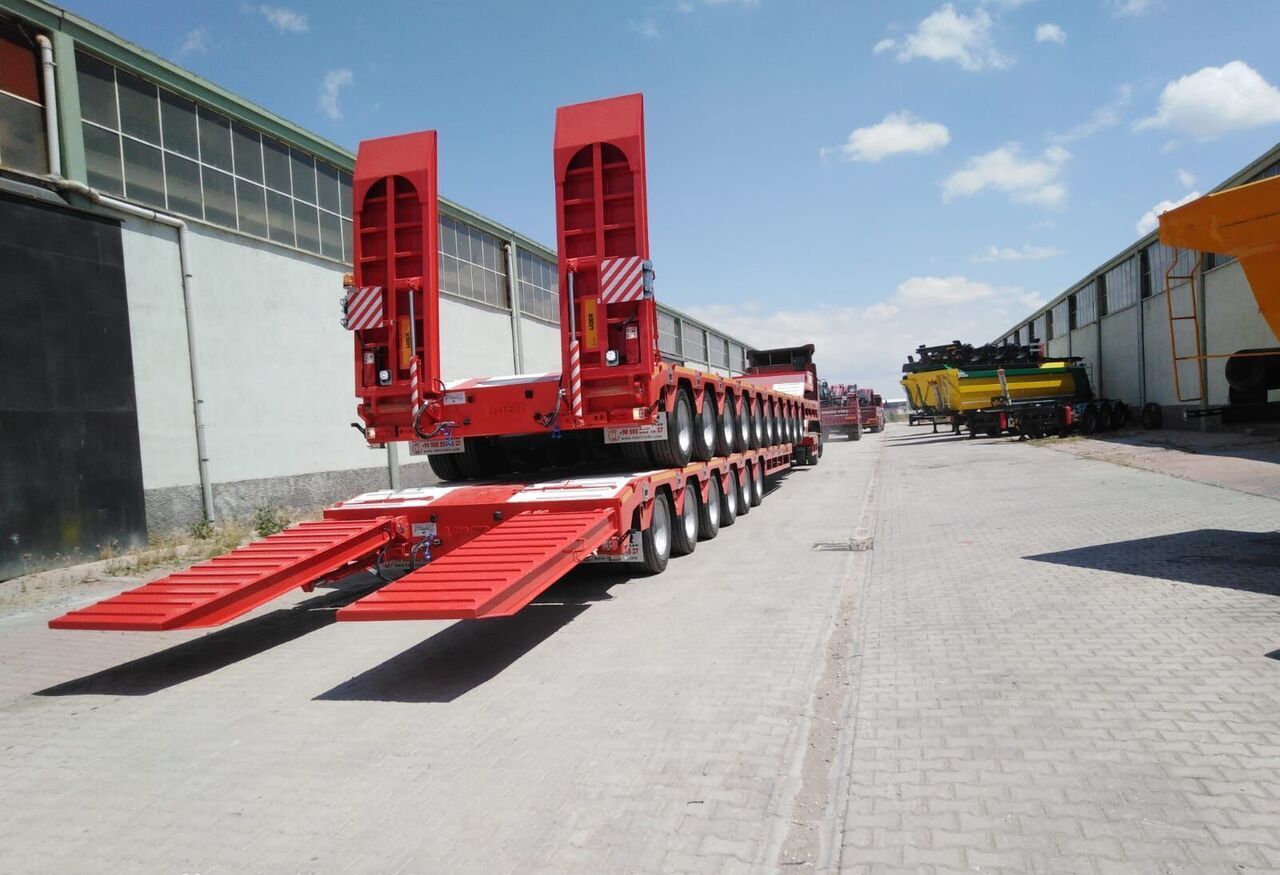 Semi-reboque baixa novo LIDER 2025 model 150 Tons capacity Lowbed semi trailer: foto 12