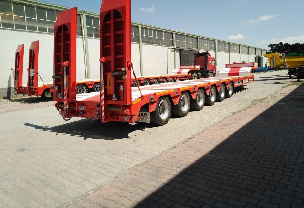 LIDER 2025 model 150 Tons capacity Lowbed semi trailer - Semi-reboque baixa: foto 5 LIDER 2025 model 150 Tons capacity Lowbed semi trailer - Semi-reboque baixa: foto 5