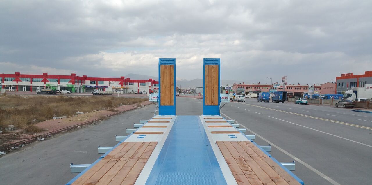 Semi-reboque baixa para transporte de máquinas pesadas novo LIDER 2025 model new directly from manufacturer company available stock: foto 6 Semi-reboque baixa para transporte de máquinas pesadas novo LIDER 2025 model new directly from manufacturer company available stock: foto 6