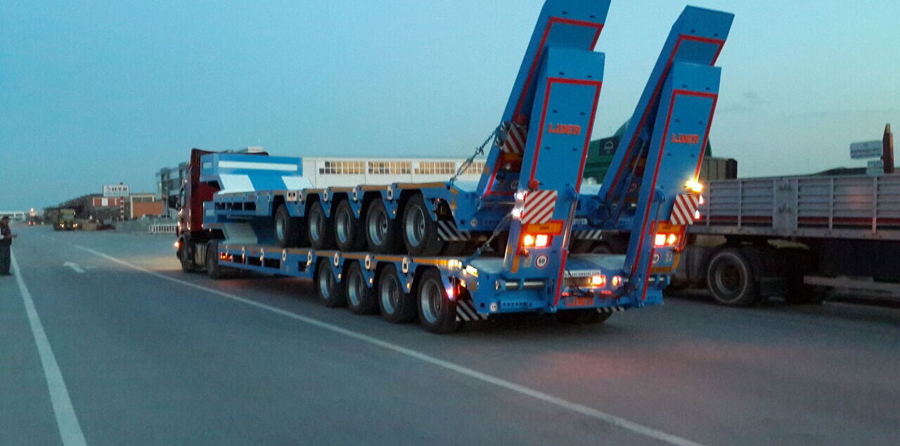 Semi-reboque baixa para transporte de máquinas pesadas novo LIDER 2025 model new directly from manufacturer company available stock: foto 7 Semi-reboque baixa para transporte de máquinas pesadas novo LIDER 2025 model new directly from manufacturer company available stock: foto 7