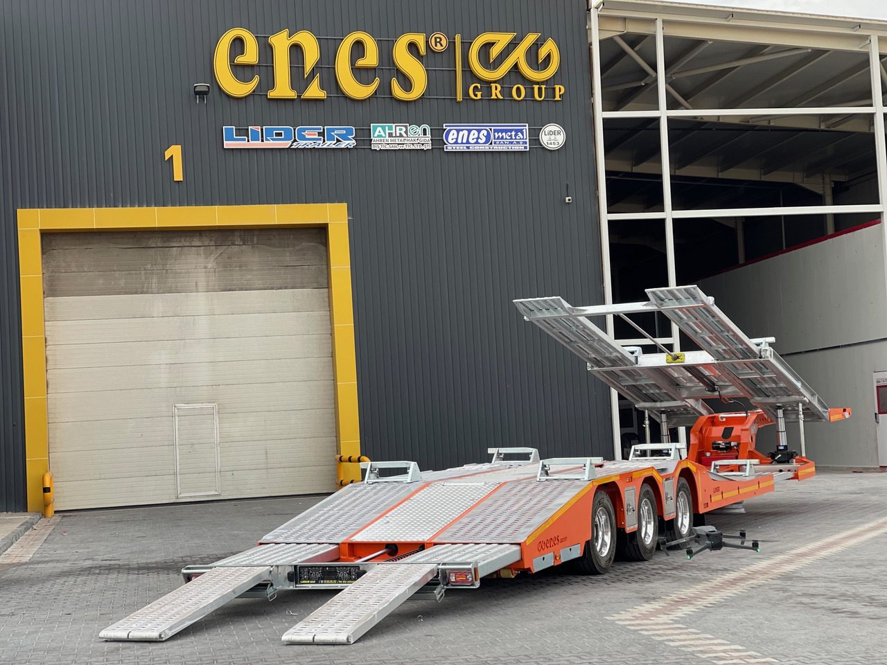 Semi-reboque transporte de veículos para transporte de máquinas pesadas novo LIDER LIDER NEW 2025 MODEL Car Carrier: foto 10