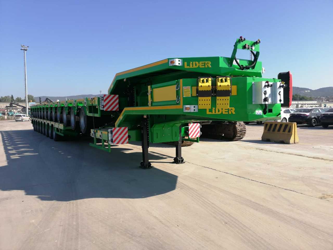 Semi-reboque baixa para transporte de máquinas pesadas novo LIDER LIDER NEW 2025 MODEL Lowbed: foto 7