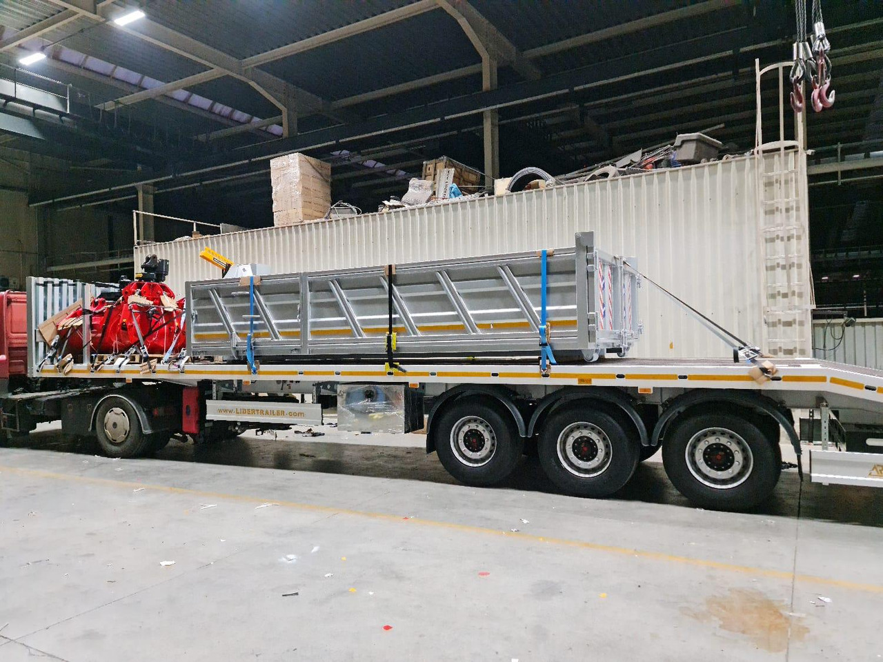 LIDER LIDER NEW 2025 Year DUMPER SEMI TRAILER READY IN STOCKS - Semi-reboque transportador de contêineres/ Caixa móvel: foto 5 LIDER LIDER NEW 2025 Year DUMPER SEMI TRAILER READY IN STOCKS - Semi-reboque transportador de contêineres/ Caixa móvel: foto 5