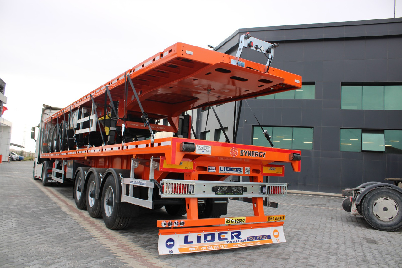 Semi-reboque plataforma/ Caixa aberta novo LIDER NEW 2024 MODELNEW READY IN STOCKS From MANUFACTURER STOCK: foto 7