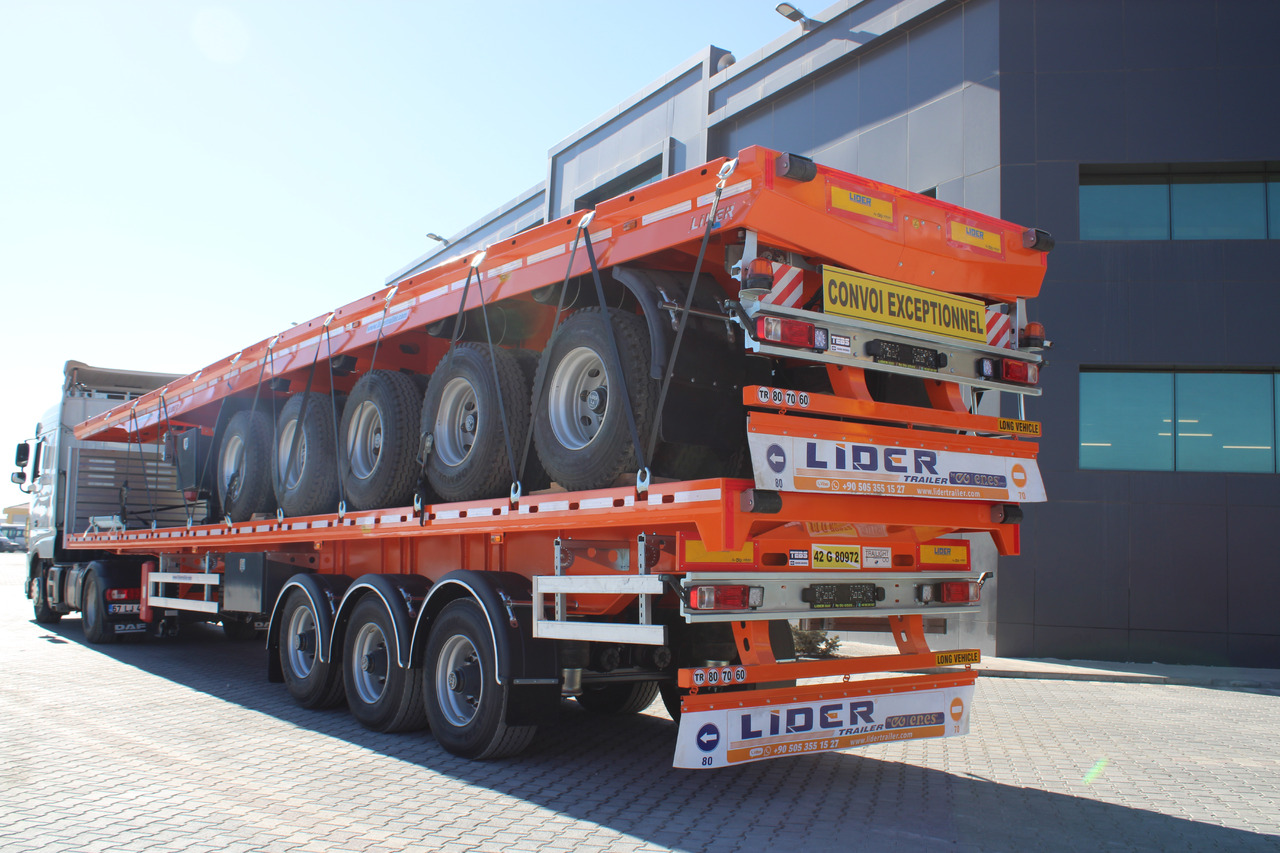 Semi-reboque plataforma/ Caixa aberta novo LIDER NEW 2024 MODELNEW READY IN STOCKS From MANUFACTURER STOCK: foto 12