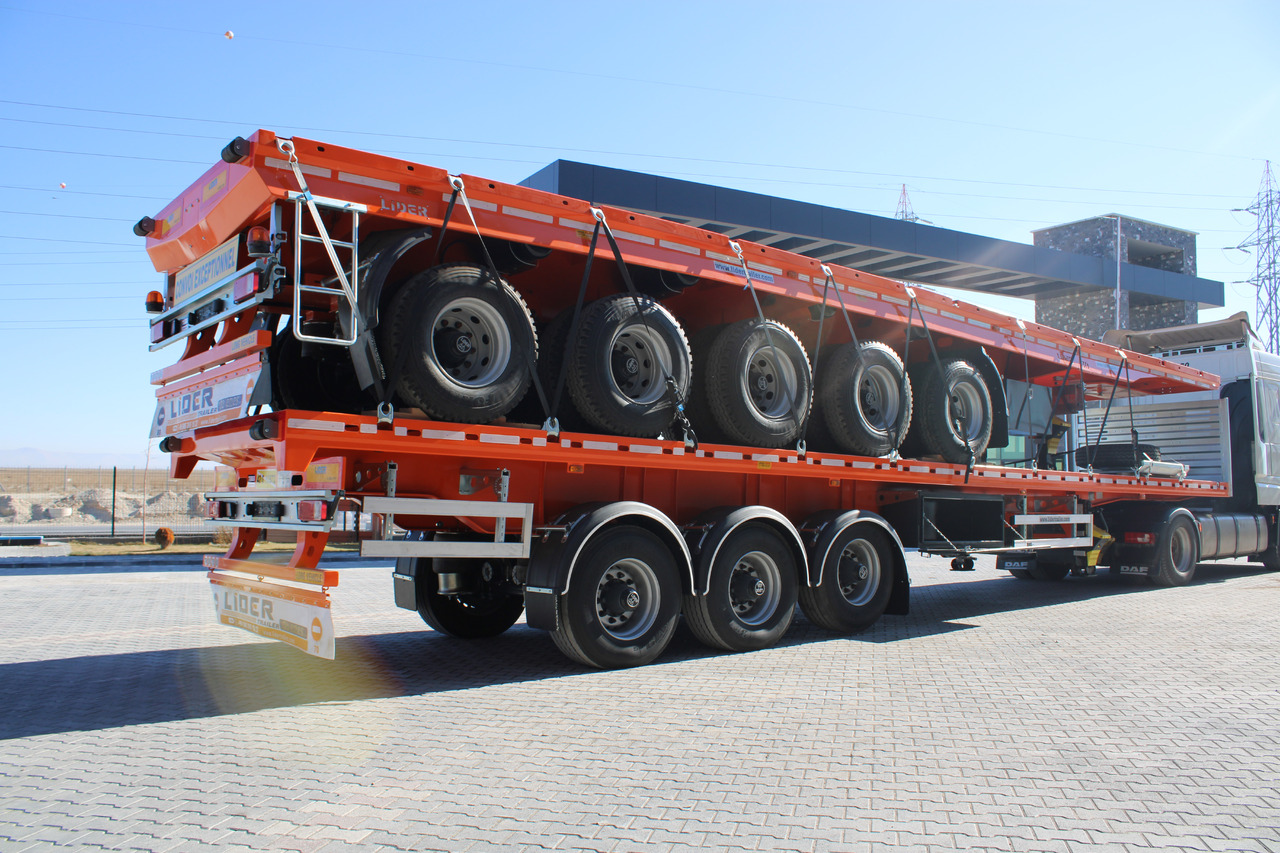 Semi-reboque plataforma/ Caixa aberta novo LIDER NEW 2024 MODELNEW READY IN STOCKS From MANUFACTURER STOCK: foto 11