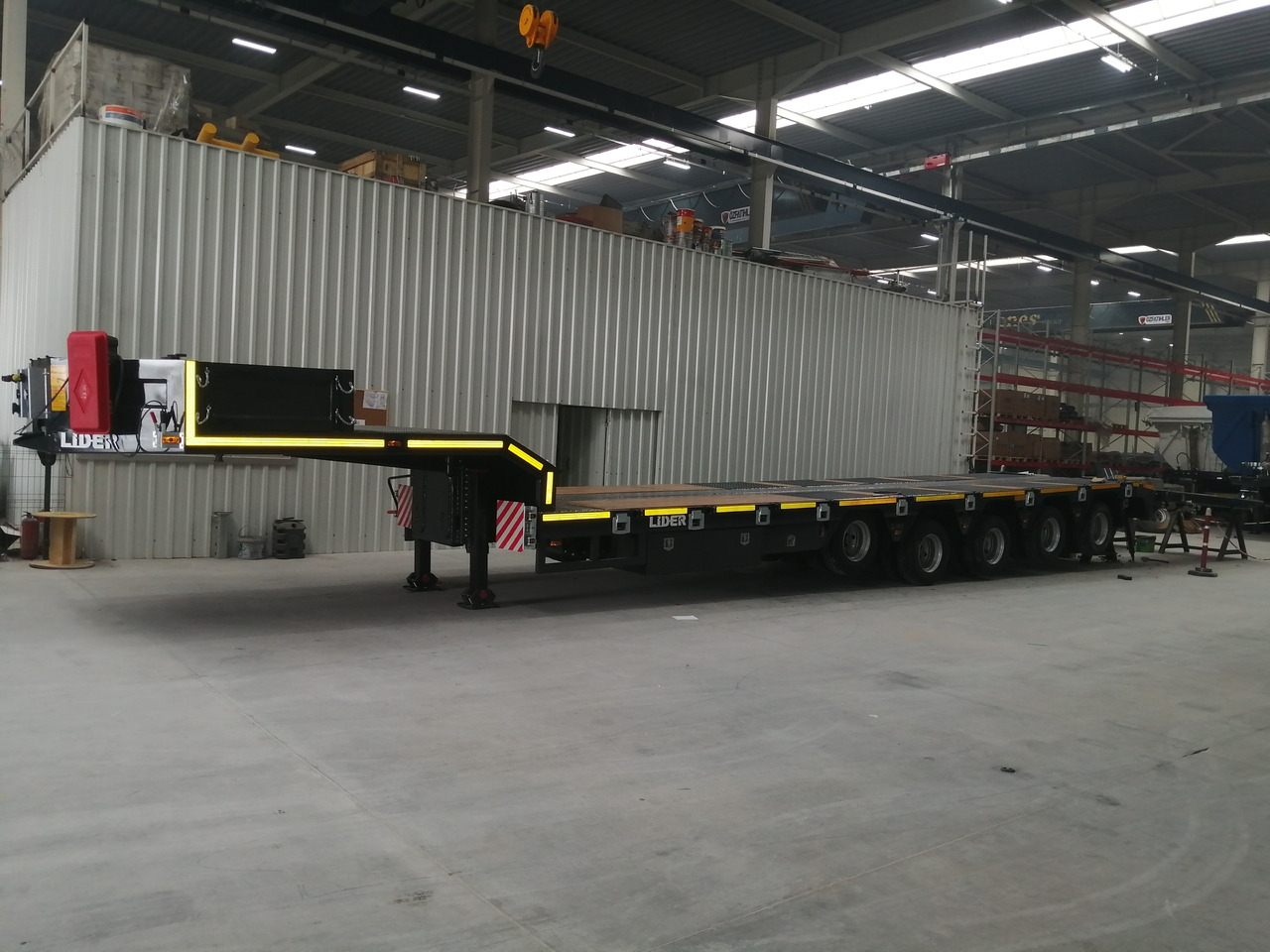 Semi-reboque baixa novo LIDER NEW 2025  model new by manufacturer Ready in Stocks: foto 10