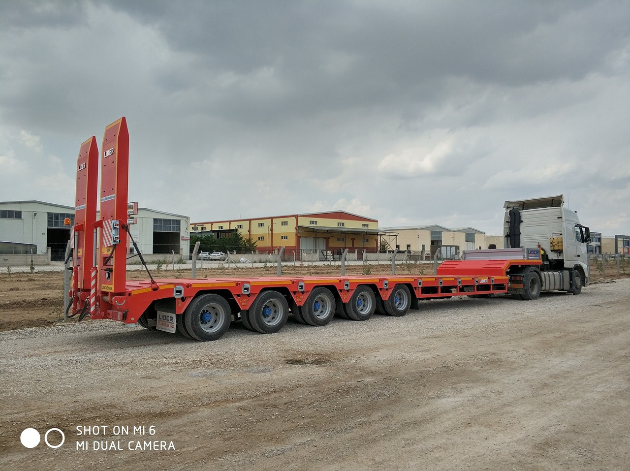 Semi-reboque baixa novo LIDER NEW 2025  model new by manufacturer Ready in Stocks: foto 14