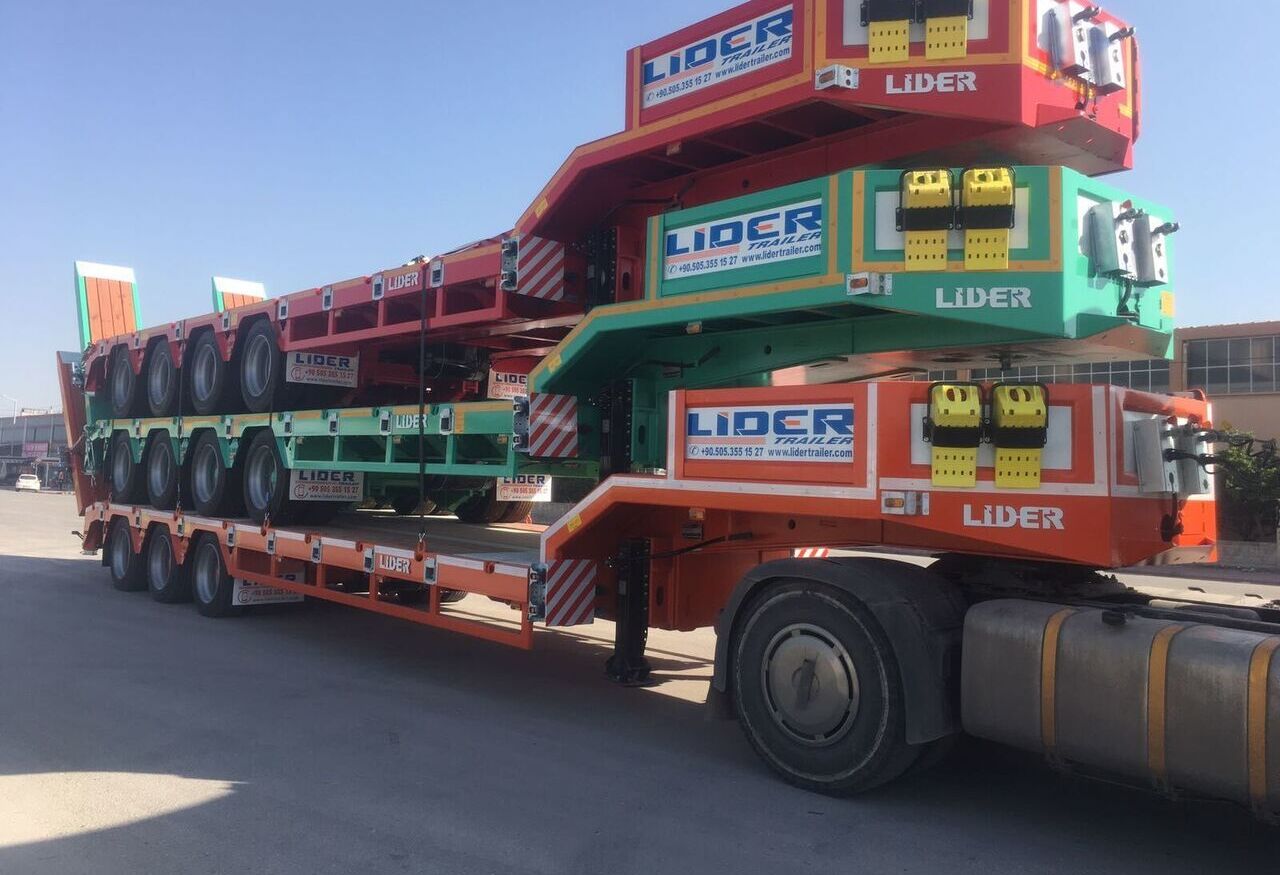 LIDER TRAILER -ENES GROUP NEW remorque surbaissée 2024 YEAR (MANUFACTURER COMPANY) - Semi-reboque baixa: foto 1 LIDER TRAILER -ENES GROUP NEW remorque surbaissée 2024 YEAR (MANUFACTURER COMPANY) - Semi-reboque baixa: foto 1