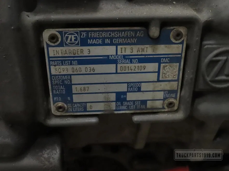 DAF 1912137 Versnellingsbak 12AS2131TD DAF - Caixa de velocidade para Camião: foto 4 DAF 1912137 Versnellingsbak 12AS2131TD DAF - Caixa de velocidade para Camião: foto 4