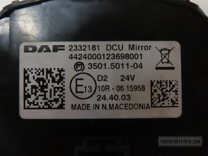DAF 2332181 Raamschakelaar Li. - Painel de instrumentos para Camião: foto 2 DAF 2332181 Raamschakelaar Li. - Painel de instrumentos para Camião: foto 2