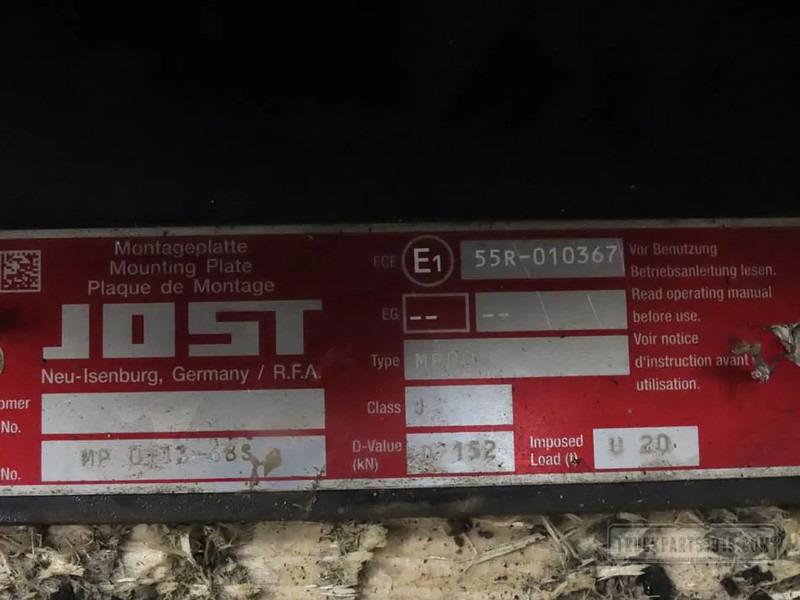 MAN 81427106302 Koppelschotel JSK 37 C - Estrutura/ Châssis para Camião: foto 4 MAN 81427106302 Koppelschotel JSK 37 C - Estrutura/ Châssis para Camião: foto 4