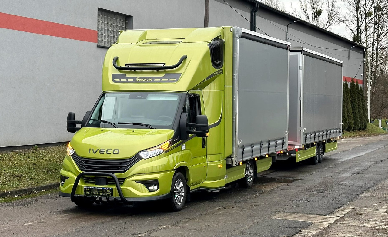 IVECO 35S18 A8 - Carrinha de lona, Carrinha cabine dupla: foto 1 IVECO 35S18 A8 - Carrinha de lona, Carrinha cabine dupla: foto 1