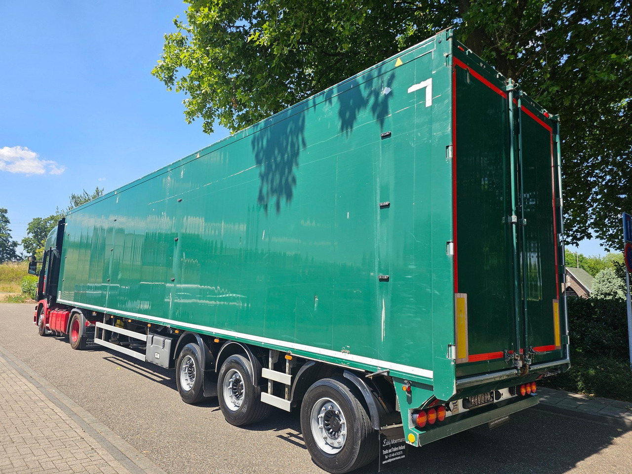 Knapen K200 With Steering Axle - Semi-reboque piso móvel: foto 2 Knapen K200 With Steering Axle - Semi-reboque piso móvel: foto 2