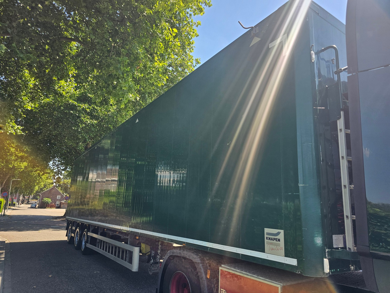 Knapen K200 With Steering Axle - Semi-reboque piso móvel: foto 3 Knapen K200 With Steering Axle - Semi-reboque piso móvel: foto 3