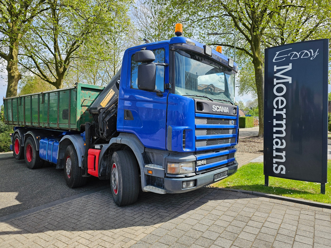 Scania R 124G 420 8x2 - Camião grua: foto 1 Scania R 124G 420 8x2 - Camião grua: foto 1