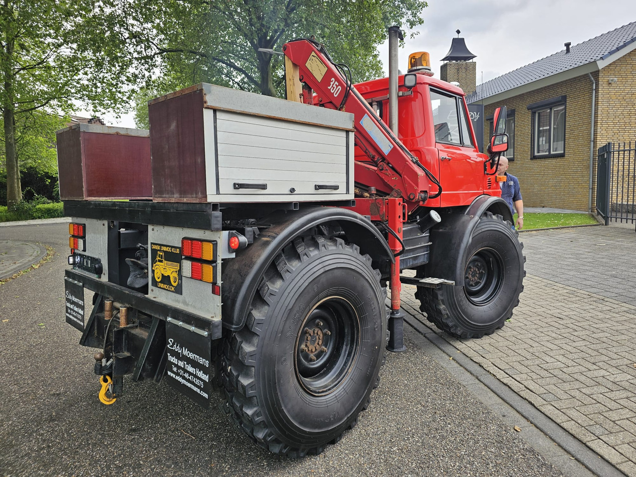 Unimog 406/U9000 4x4 - Camião grua: foto 2 Unimog 406/U9000 4x4 - Camião grua: foto 2