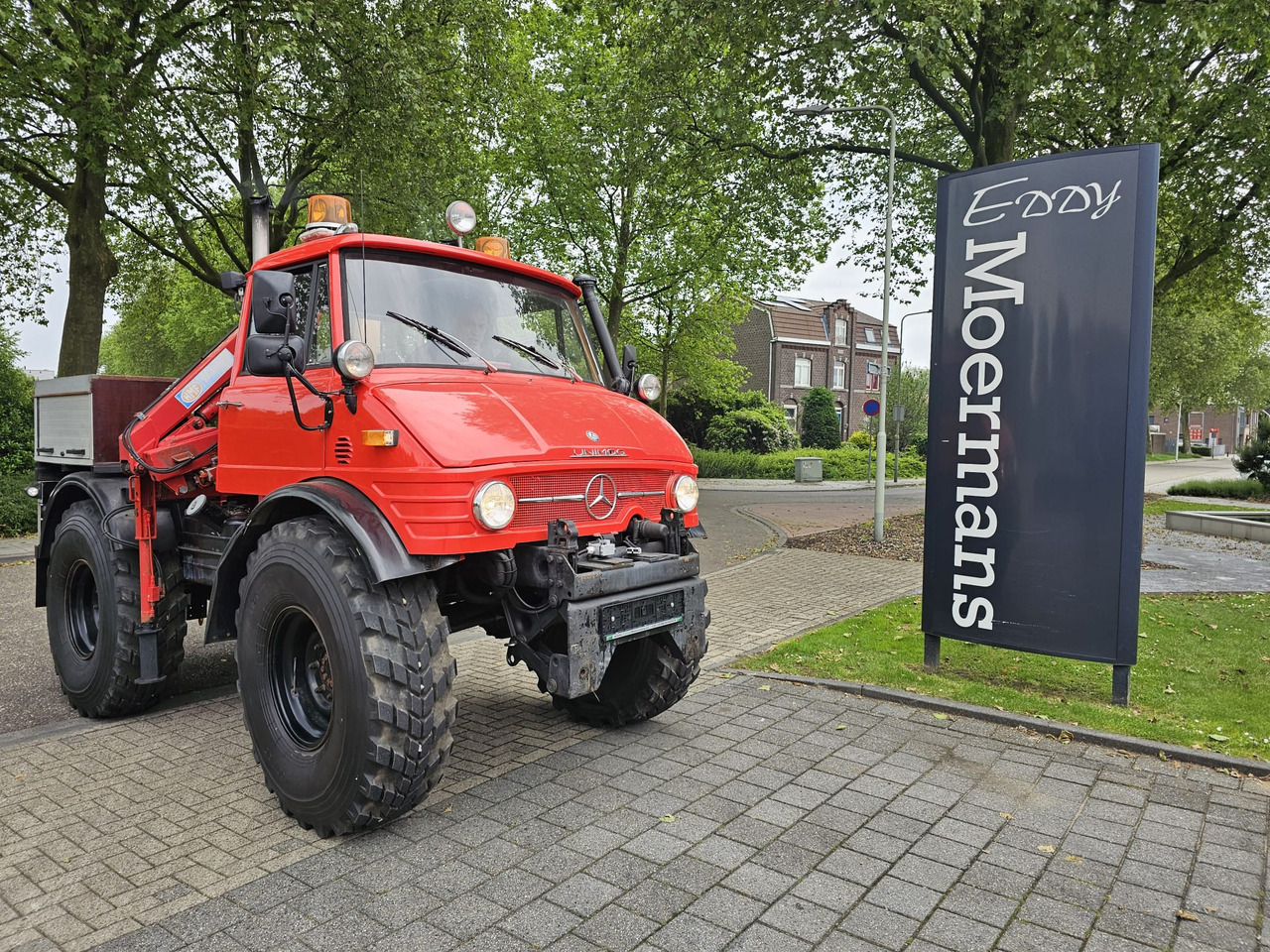 Unimog 406/U9000 4x4 - Camião grua: foto 1 Unimog 406/U9000 4x4 - Camião grua: foto 1