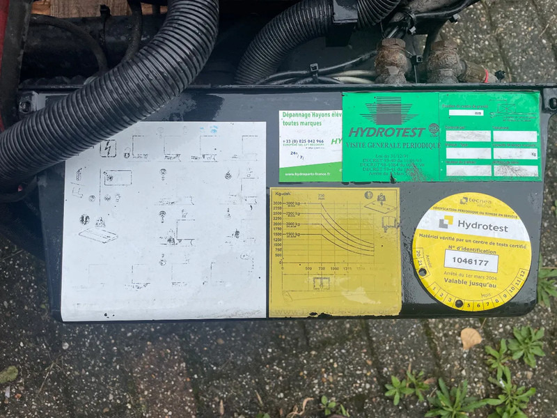 Kässbohrer 1500 KG Laadklep. Gebruikt - Semi-reboque furgão: foto 2 Kässbohrer 1500 KG Laadklep. Gebruikt - Semi-reboque furgão: foto 2